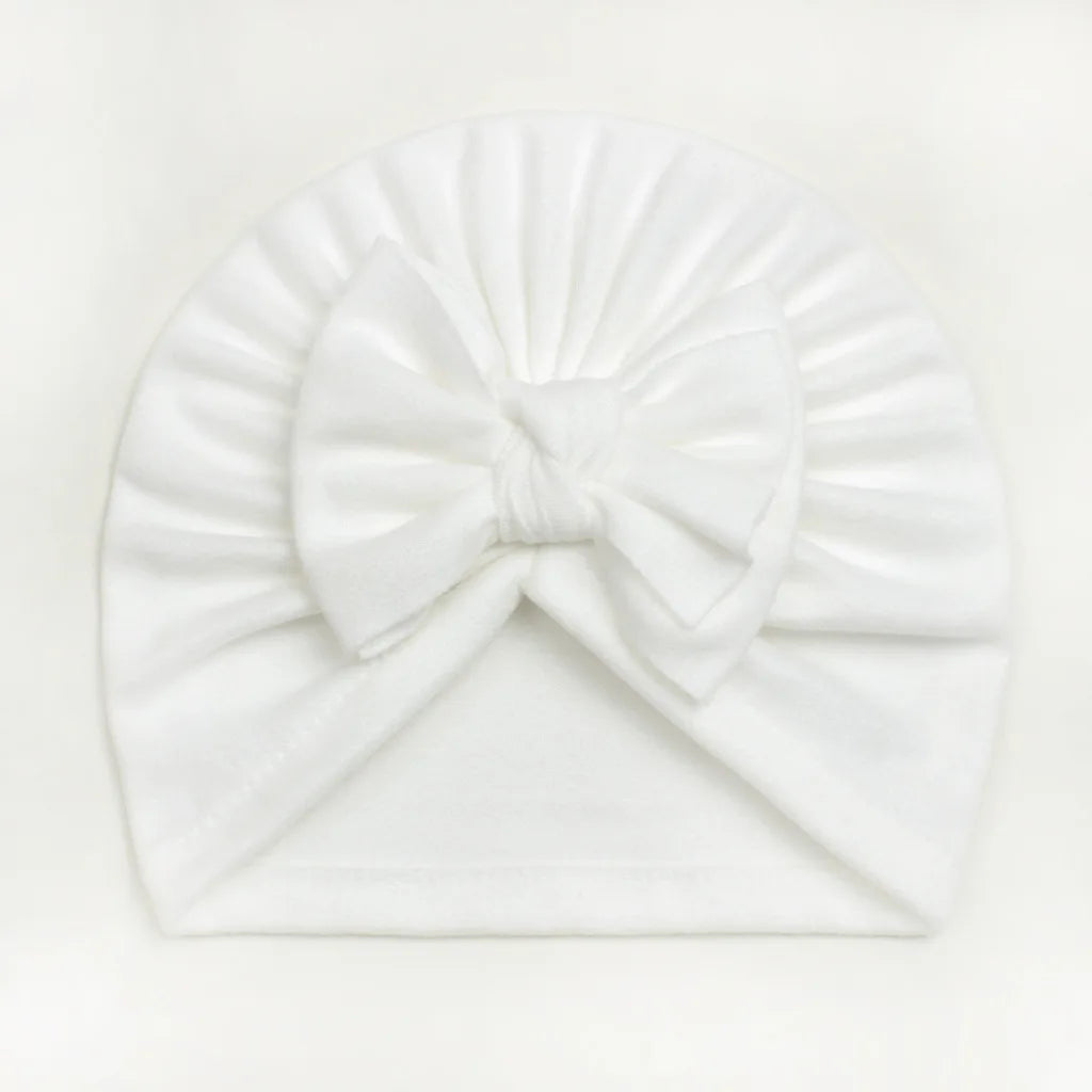 Baby Boys/Girls Bow Knotted Beanie/Photography Props