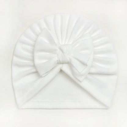 Baby Boys/Girls Bow Knotted Beanie/Photography Props