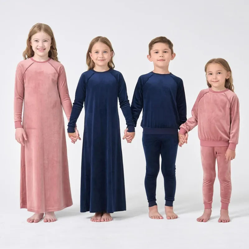 Full Sleeves Winter Family Matching Clothing Set childrensterritory