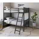 Convertible Twin-over-Twin Bunk Bed for Home childrensterritory