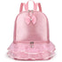 Little Girls Ballerina Dance Backpack with Shoe Compartment childrensterritory