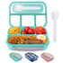 Leak-Proof Kids Lunch Box with 4 Compartments childrensterritory
