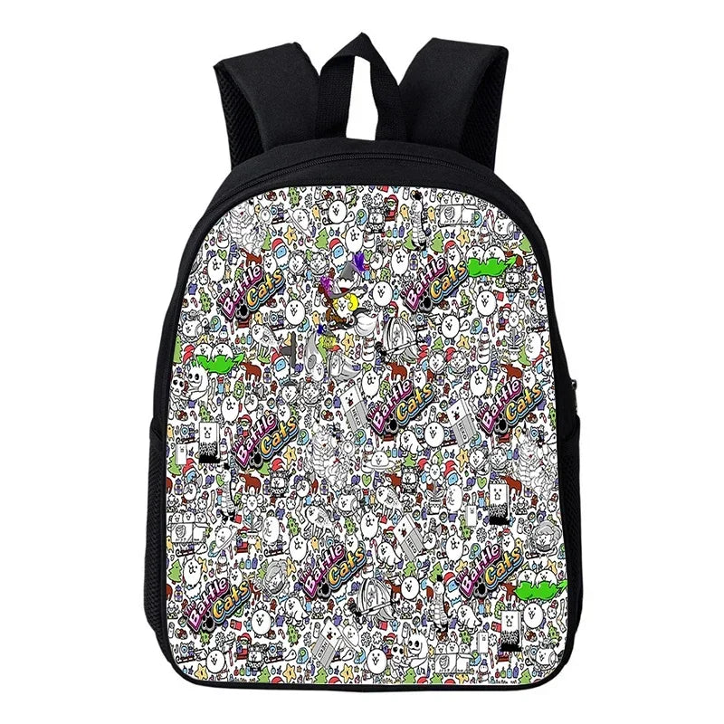 Kids Cartoon Print Stylish School Bags