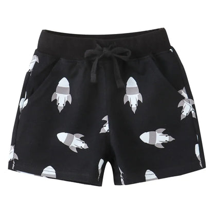 Animal Cartoon Print Kids Boys Shorts Summer Pants childrensterritory