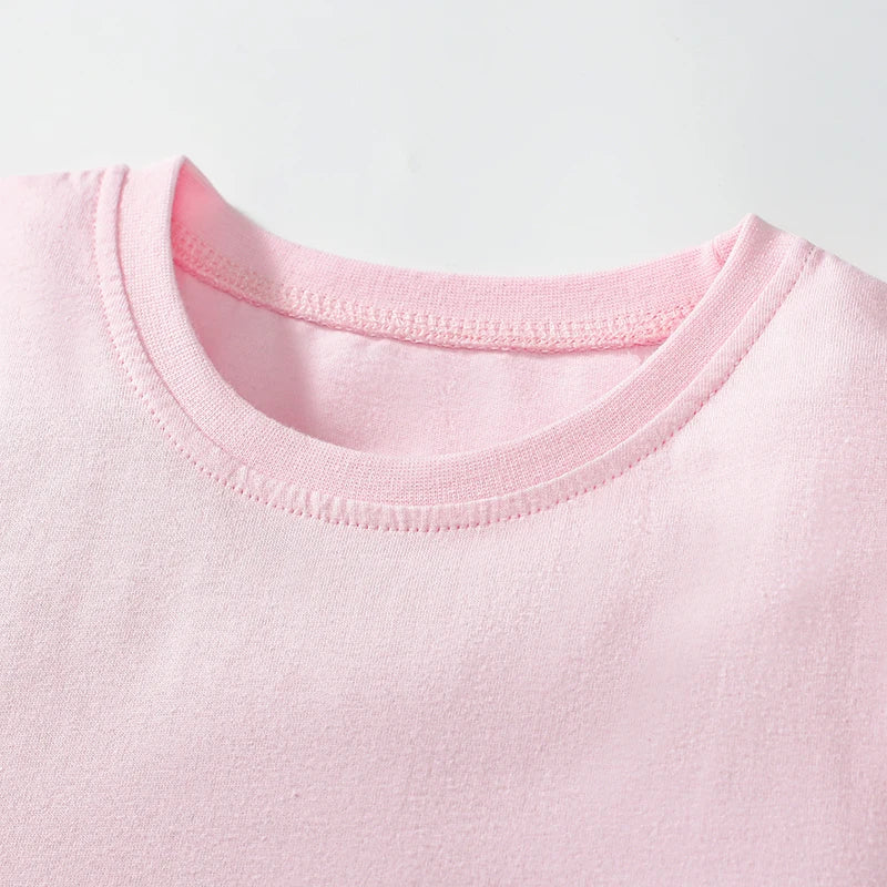 Little Girls Unicorns Embroidered Casual Summer Dress childrensterritory