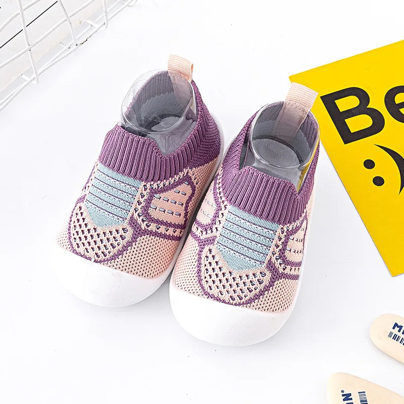 Anti-slip, Breathable Rubber Sole Infant Crib Shoes childrensterritory