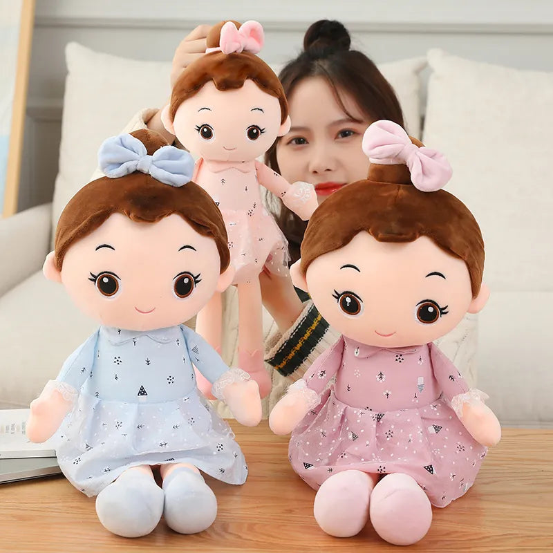 45cm Lovely Soft Stuffed Kawaii Plush Girl Dolls with Rabbit Ear childrensterritory
