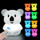 Rechargeable Owl LED Night Light in 9 Colors for Kids Room childrensterritory