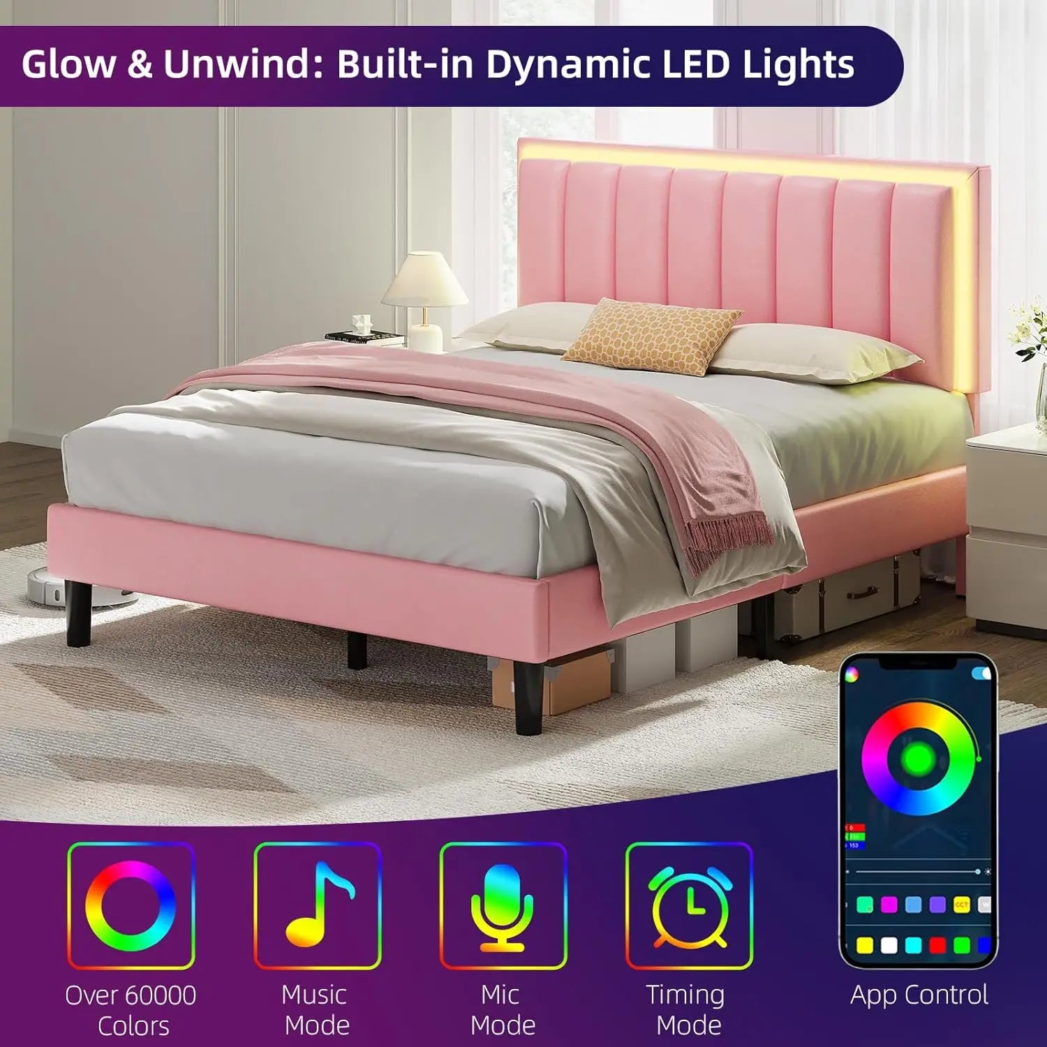 Solid Kids Bed Frame Designed to Provide Stability and Safety