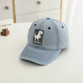 Kids Boys Cartoon Dinosaurs Design Adjustable Sports Hats childrensterritory