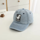 Kids Boys Cartoon Dinosaurs Design Adjustable Sports Hats childrensterritory