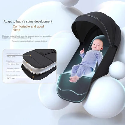 Lightweight &amp; Comfortable Baby Stroller for Easy Everyday Travel childrensterritory