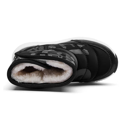 Slip-resistant Kids Boys Girls Waterproof Winter Shoes childrensterritory