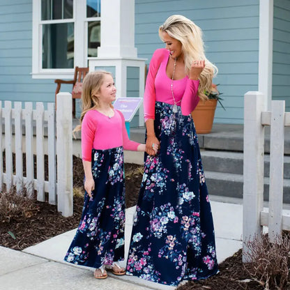 Mother Daughter Matching Tank Dress for Summer
