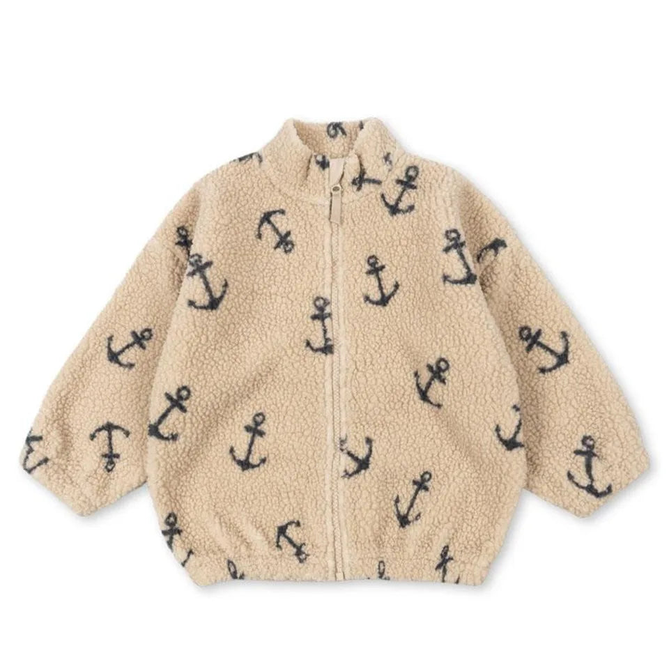 Colourful Cartoon Design Winter Outerwear For Kids