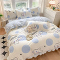 Cartoon Animation Design Duvet Cover Bedding Set for Kids Room