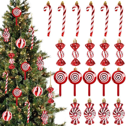 6pcs Christmas Tree Hanging Ornaments for Home childrensterritory