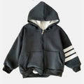 Kids' Long-Sleeved Warm Hooded Jacket childrensterritory
