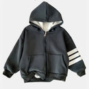 Kids' Long-Sleeved Warm Hooded Jacket childrensterritory