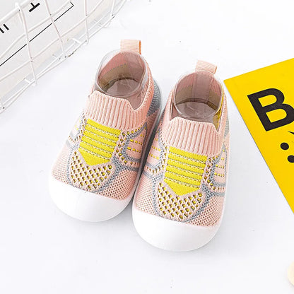 Anti-slip, Breathable Rubber Sole Infant Crib Shoes childrensterritory