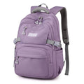 Solid Color Waterproof Shoulder Backpack for Teenage Girls childrensterritory