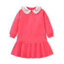 Girls Full Sleeves Flowers Embroidery Design Princess Dresses childrensterritory