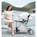 High Landscape Luxury Baby Stroller with Egg-Shaped Seat childrensterritory