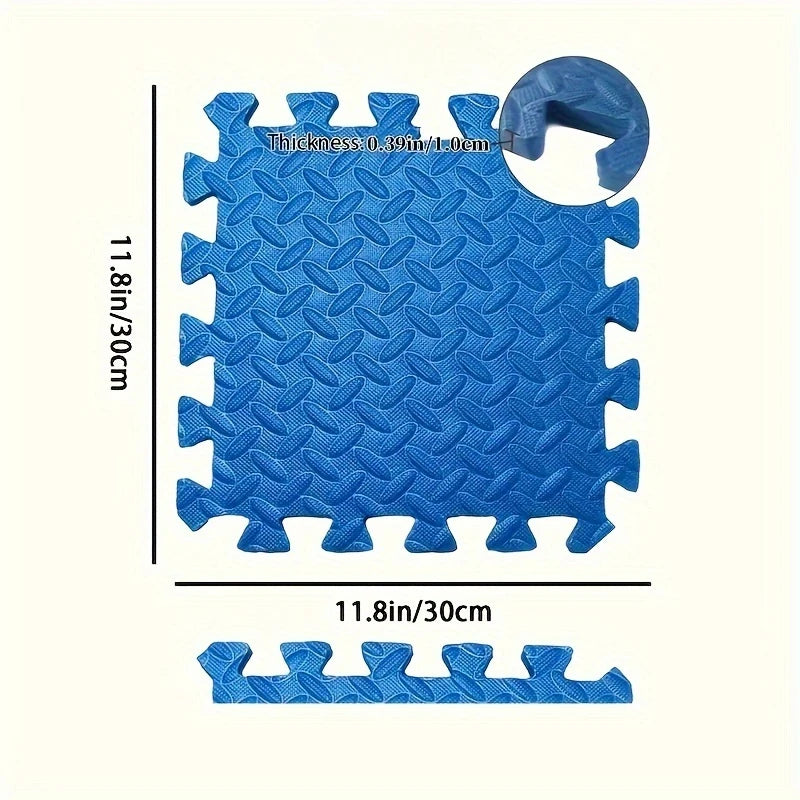30*30cm Non-Slip Thick Sports Gym Mat/Floor Mats childrensterritory