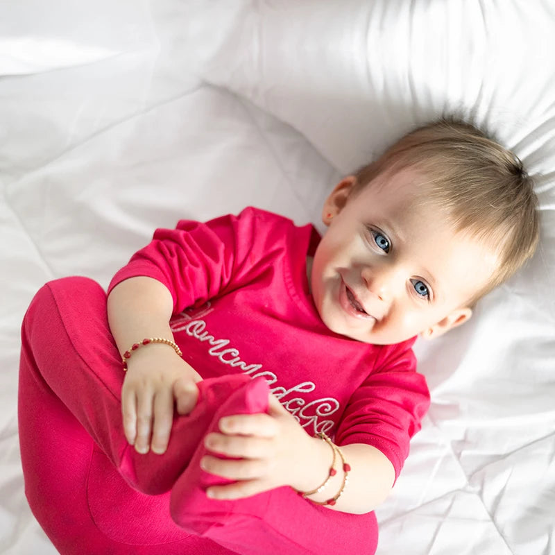 Full Sleeves Solid Colour Kids Night Outfit childrensterritory