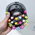 Cute 3Pcs Colorful Broken Headband Hair Clips for Girls childrensterritory