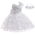Baby Girl Three-Dimension Butterfly Gown for Baptism/Birthday