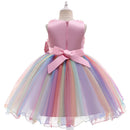 Baby/Kids Girls Colorful Flower Sequin Design Tutu Party Dresses childrensterritory