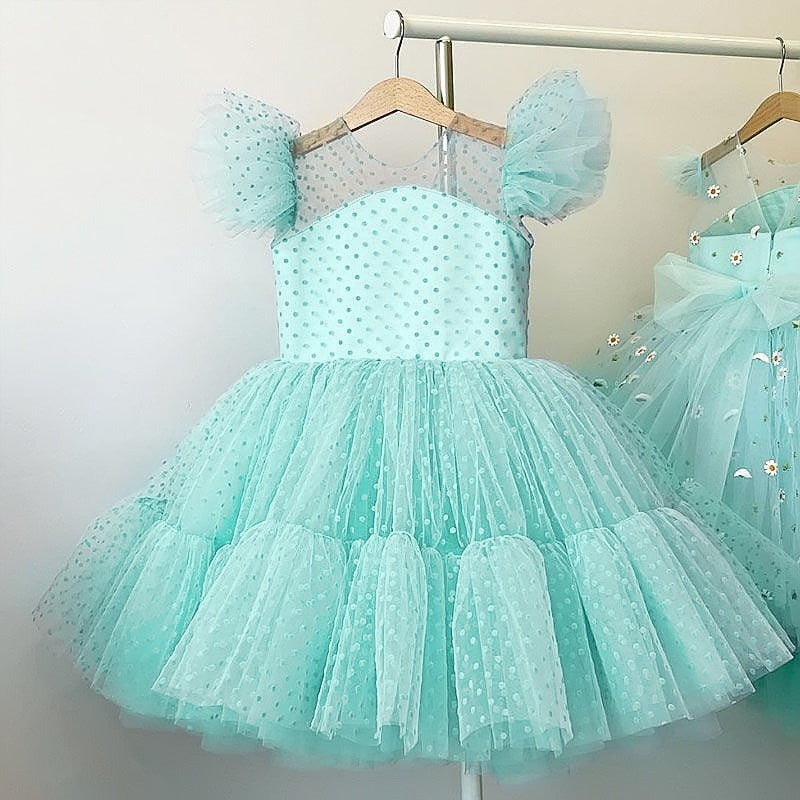 Kids Girls Pretty Princess Dresses for Birthday/Communion childrensterritory