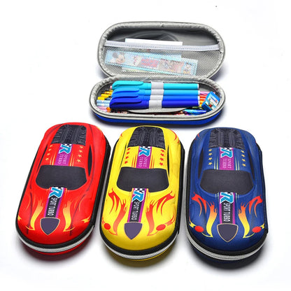 3D Racing Car Design Pencil Cases For Children childrensterritory