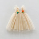 Baby Girls' Flower Design Tulle Party Dresses childrensterritory