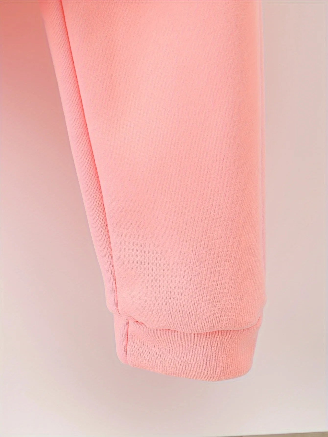 Little Girls' Fall/Winter Warm Printed Hoodie and Sweatpants Set