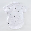 Baby Boy Formal Gentleman Rompers Suit with Hat for Birthday