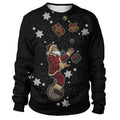 Funny Santa Claus Printed Sweatshirts For Men childrensterritory