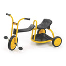 Kids Tricycle with Rubber Wheels in Yellow/Black Color childrensterritory