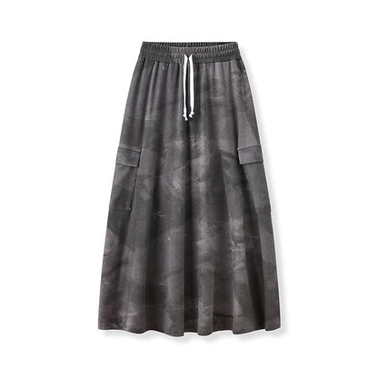 Ribbed Grey Melange Family Matching Clothing Sets childrensterritory