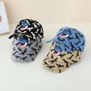 Kids Dinosaurs Embroidered Adjustable Outdoor Sports Hats childrensterritory
