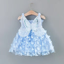 Infant Girls' Princess Summer Dress With Large Butterfly Wings childrensterritory
