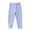 Pure Color Velvet Casual Kids Trousers for Spring and Autumn childrensterritory