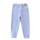 Pure Color Velvet Casual Kids Trousers for Spring and Autumn childrensterritory