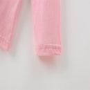 Bunny Applique Design Long Sleeve Girls T Shirts childrensterritory