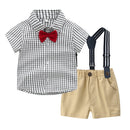 Little Boys Elegant Gentlemen Clothes Sets for Birthday Party