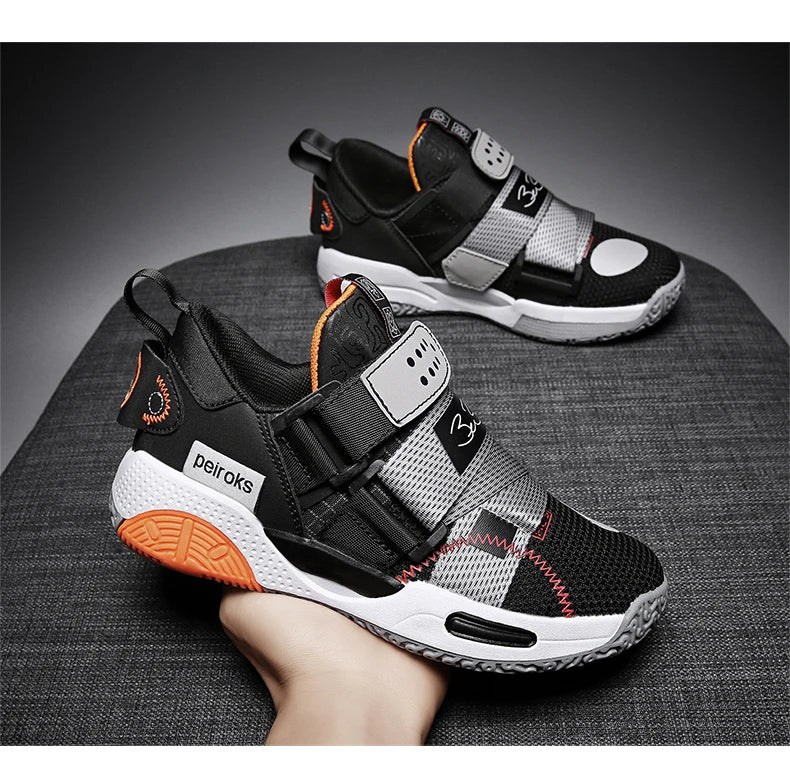 Kids Lightweight Running Velcro Design Sports Sneakers childrensterritory