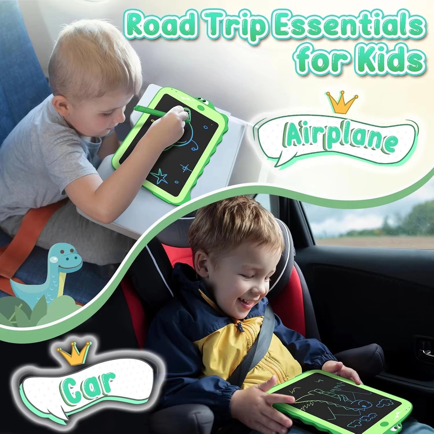 Kids Doodle Board Writing Tablet Toys 8.5 inch Display