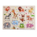 Kids Shape Matching Wooden Puzzle Educational Toys childrensterritory