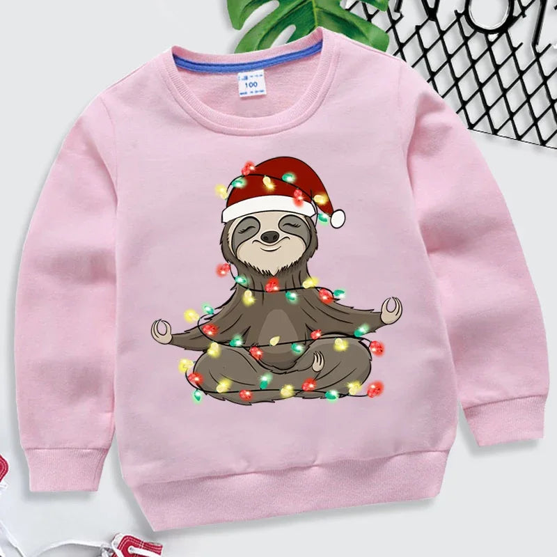 Cartoon Animal Print Children&